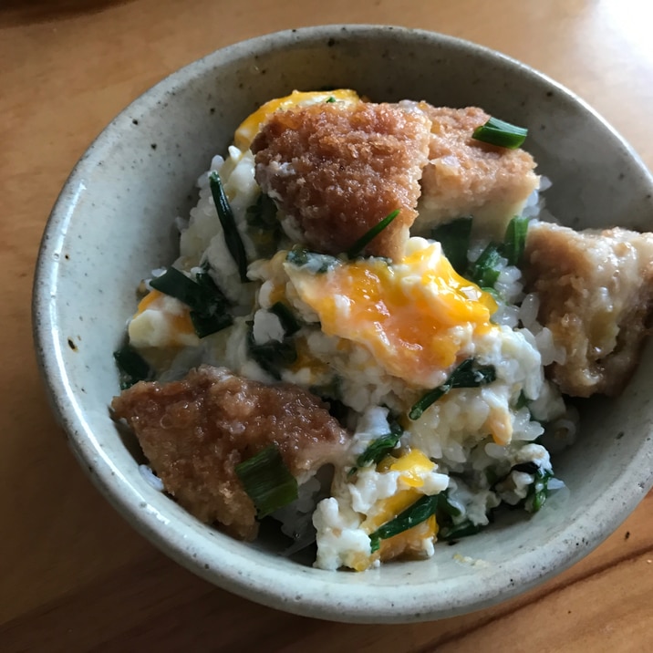 コロッケの卵とじ丼